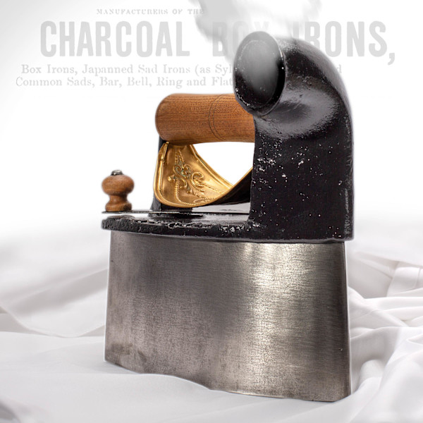 Charcoal Box Iron by Peter Tertzakian