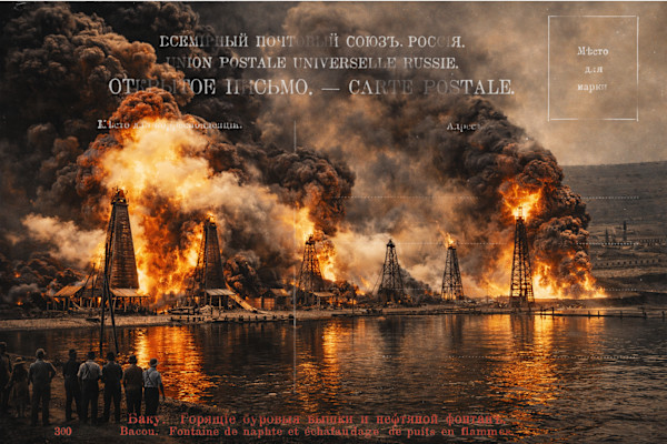 Baku Fire by Peter Tertzakian, Image 1.