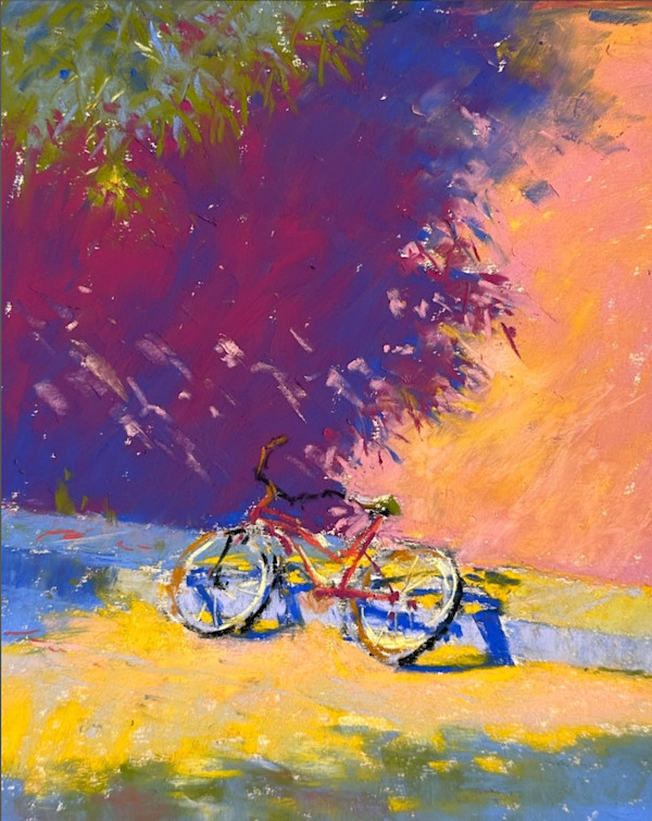 Wall and Bicycle by Gail Sibley, Image 1.