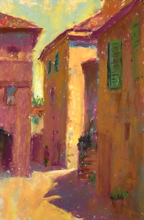 Quiet Afternoon in Trequanda, Tuscany by Gail Sibley, Image 1.