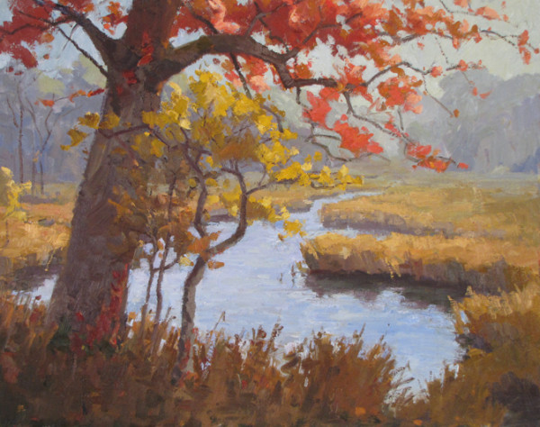 Tide Creek (Autumn Marsh) by David  A. Williams, Image 1.