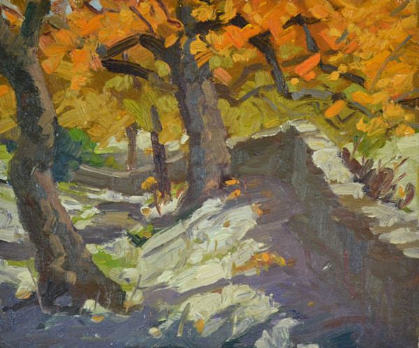 October Snow by David  A. Williams, Image 1.