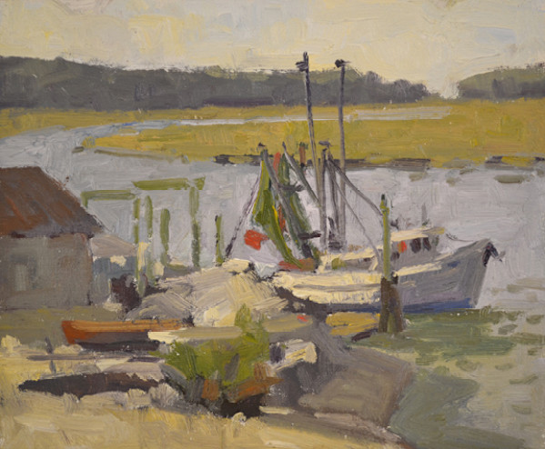 May Creek Shrimper by David  A. Williams, Image 1.