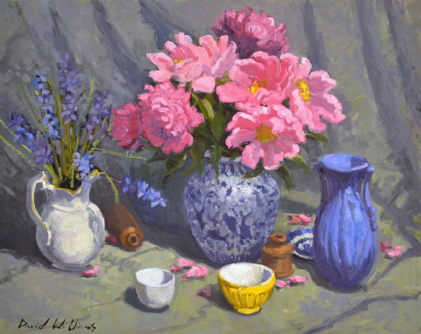 Peony Profusion by David  Williams Paintings, Image 1.
