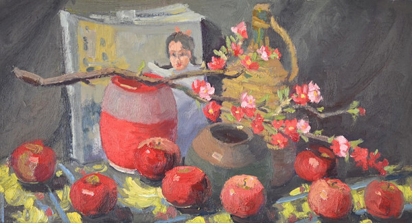 Apples And Quince by David  A. Williams, Image 1.