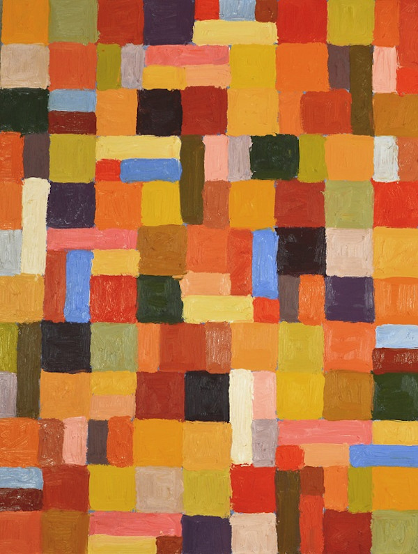 Abstract Mosaic - Warm by David Williams