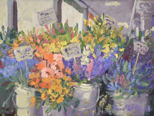 Flower Market by David Williams