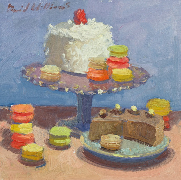 Coconut Cake and Macaron by David  A. Williams, Image 1.