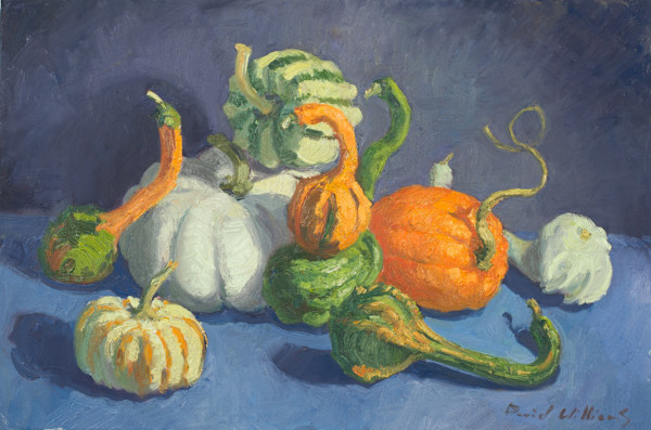 Pumpkins and Gourds (Autumn) by David  A. Williams, Image 1.