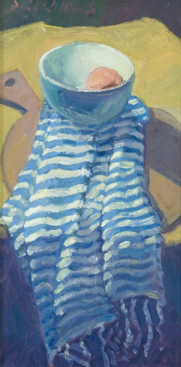 Egg, White and Blue by David  A. Williams, Image 1.
