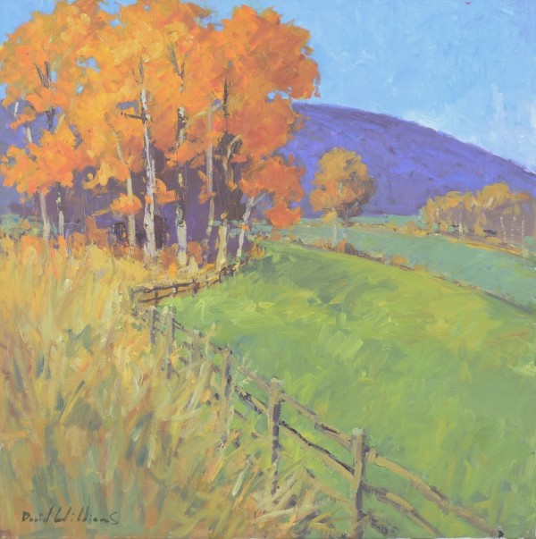 October Meadow by David Williams