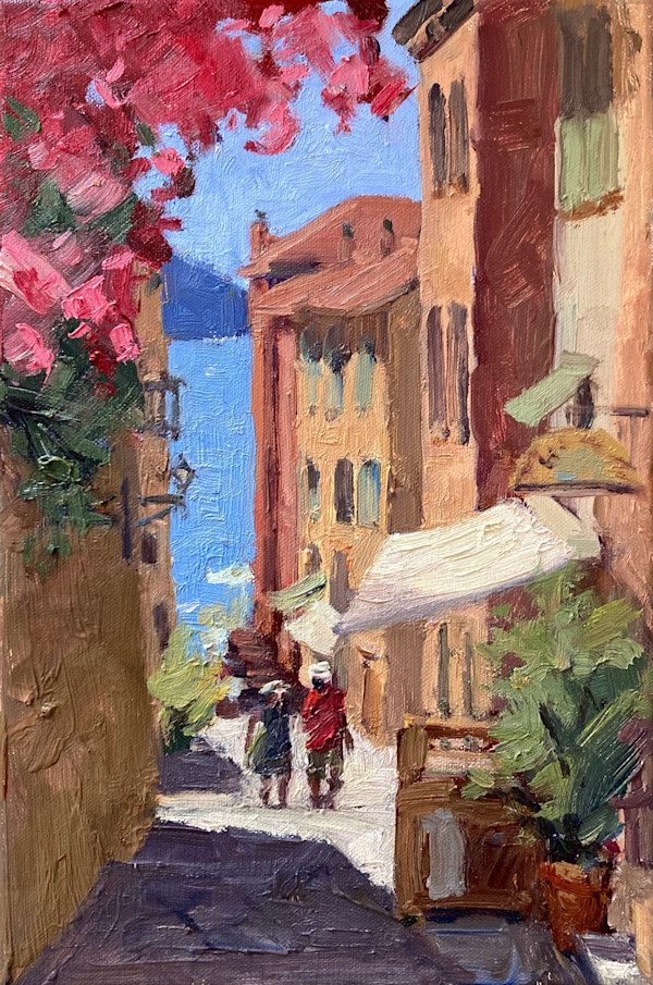 To the Sea, Villefranche sur mer. by David  Williams Paintings, Image 1.