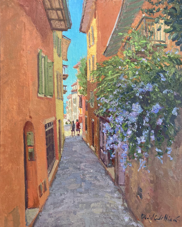 Vers La Mer .. Villefranche-sur-mer by David  A. Williams