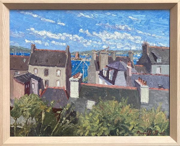 Camaret avec le fort Vauban by David  A. Williams