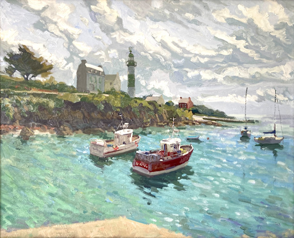 Vers la mer. by David  Williams Paintings, Image 1.