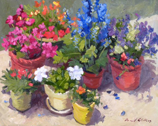 Patio Garden by David  A. Williams, Image 1.