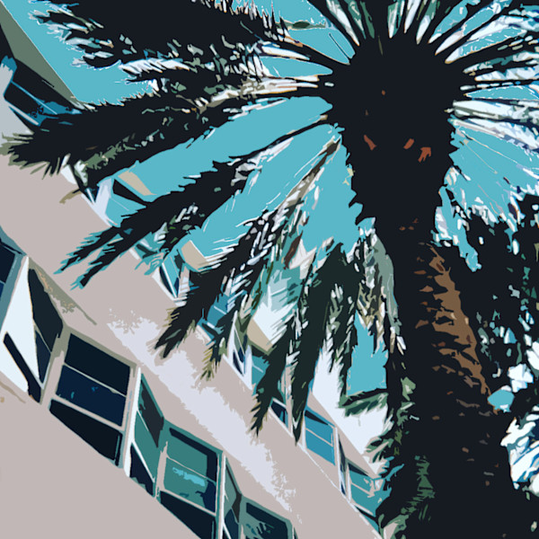Lapidus Palms by Allison "Ally Bee" Findeiss-Becker