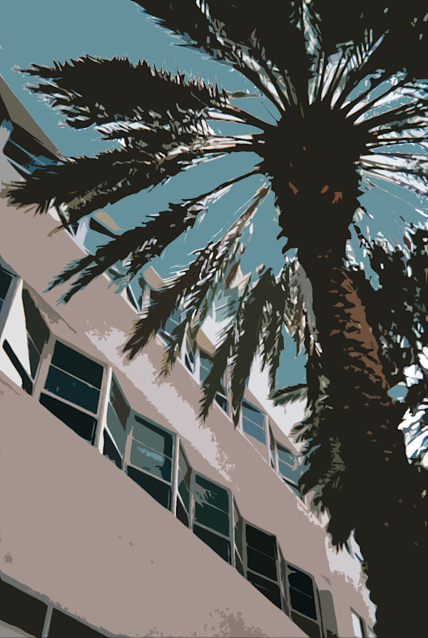 Lapidus Palms by Allison "Ally Bee" Findeiss-Becker