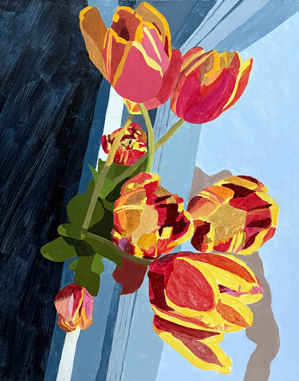 Tipsy Tulips by Anne T. Schutz