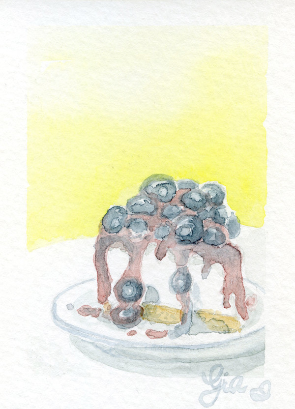 Blueberry Cheesecake by Gia Dianna, Image 1.