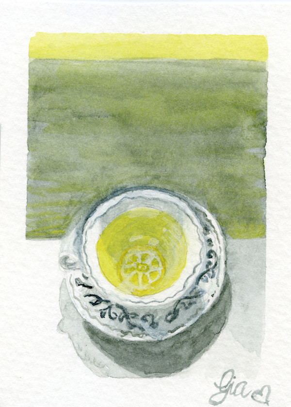 Lemon Tea, Miniature by Gia Dianna, Image 3.