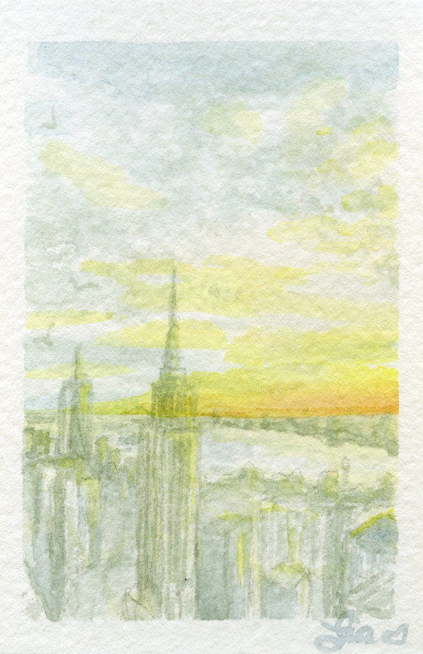 Sunset over Manhattan by Gia Dianna, Image 1.