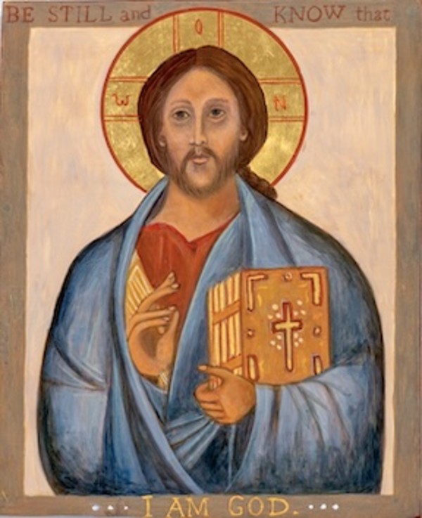 Christ Pantocrator by Christine Hales