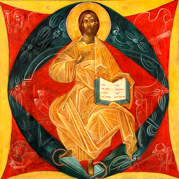 Christ in Glory by Christine Hales