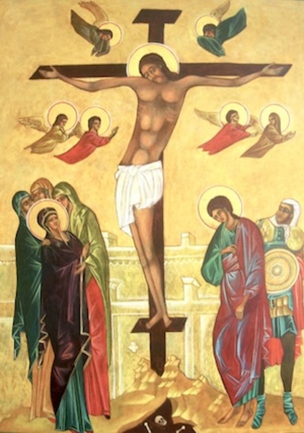 Crucifixion by Christine Hales