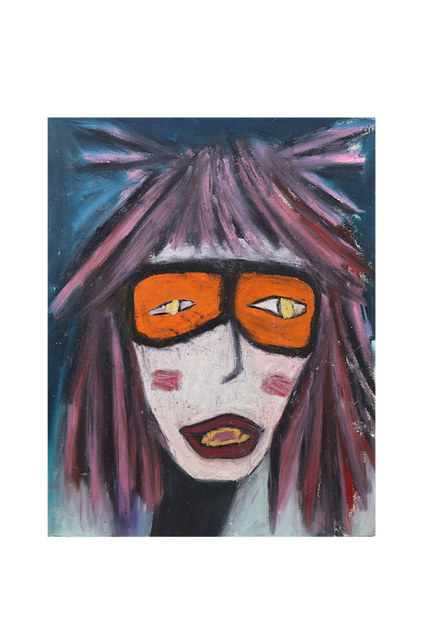 Meet Me In Tokyo  (double sided painting) by Quiara Torres