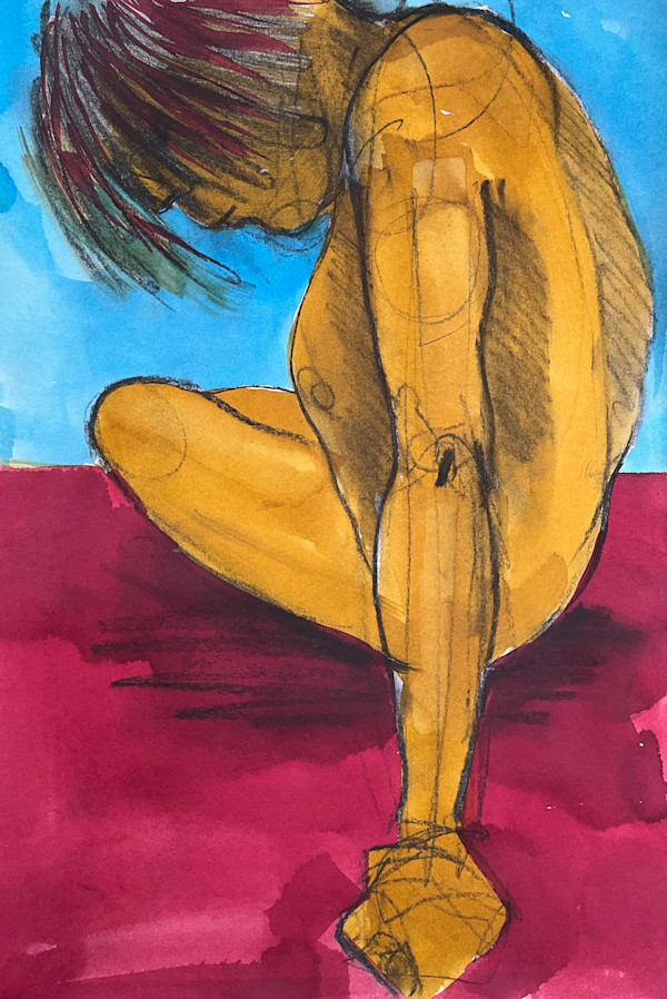 Estudio en rojo by Ricardo Winitzky