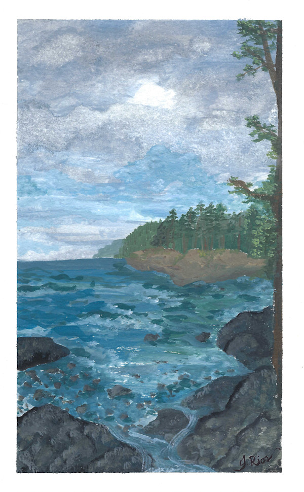 Olympic bluffs by Jessica Rios