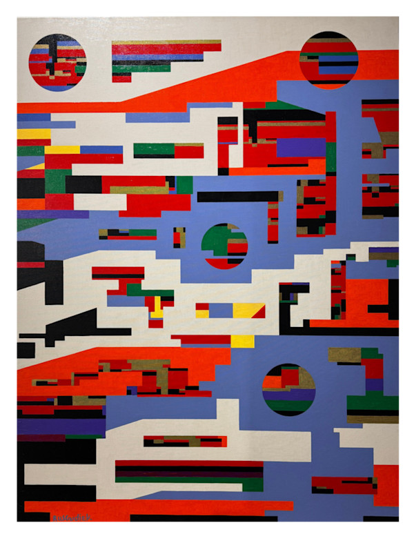 Abstract Composition 1558 by Ruslan Gudiev