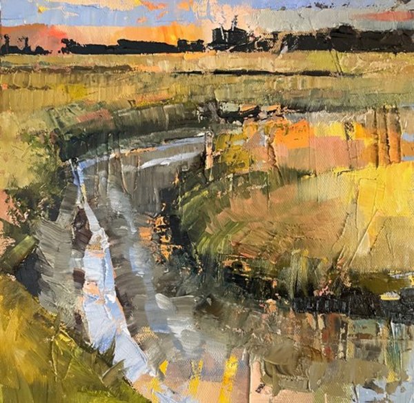 Mud, Willipa Bay by Karen Luke Fildes