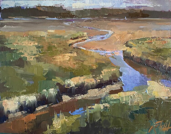 Mud of the Womb (Newport Beach) by Karen Luke Fildes