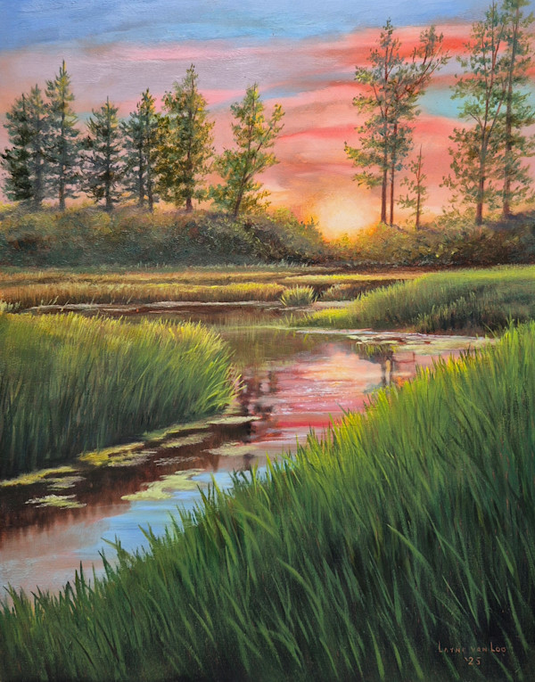 "Wetland Glimmer" by Layne van Loo