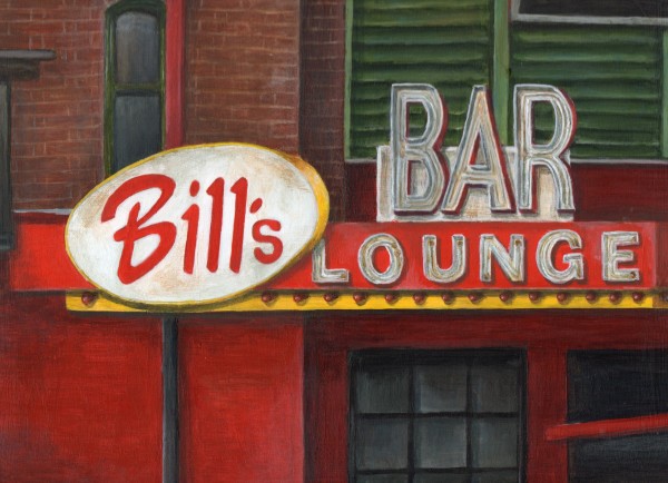 Bill's Bar by Debbie Shirley