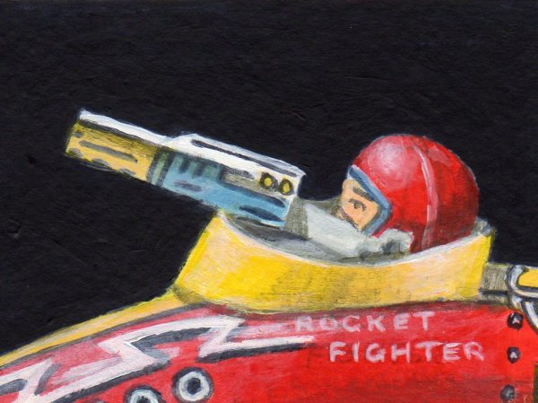 Mini Rocket Fighter by Debbie Shirley