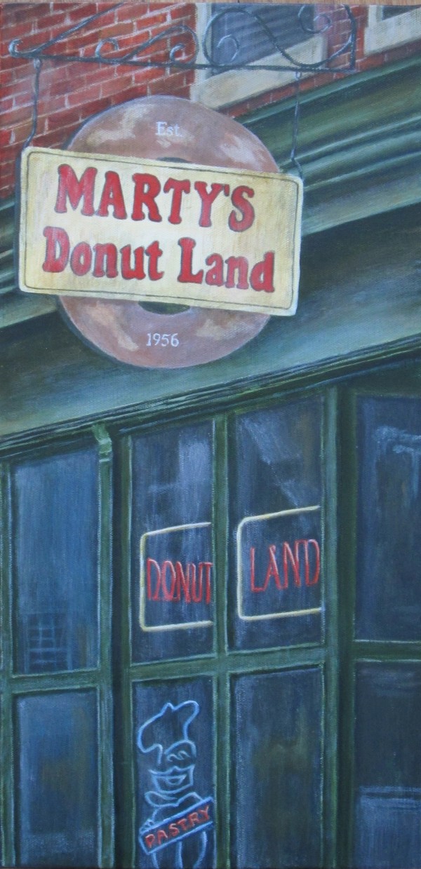 Marty's Donut Land by Debbie Shirley