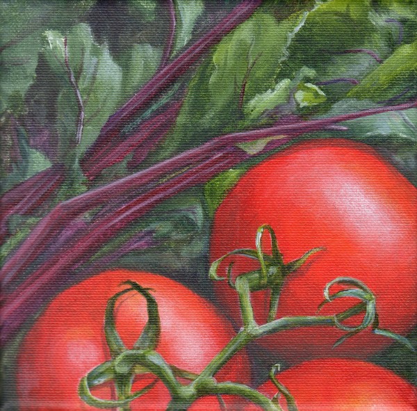 Reds and Greens by Debbie Shirley