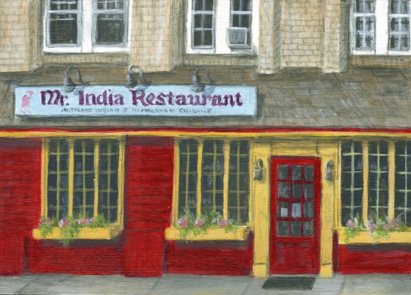 Mr. India Restaurant by Debbie Shirley