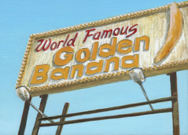 Golden Banana by Debbie Shirley