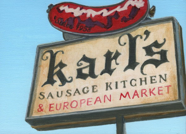 Karl's Sausage Kitchen by Debbie Shirley