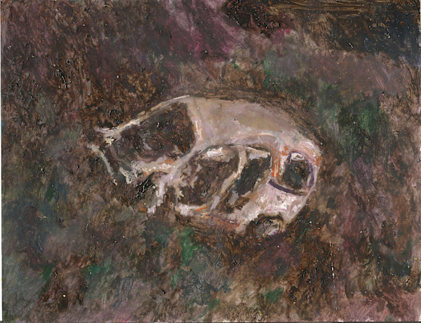 Estudio de Accidente (Dónde se apagó el sol) by Jafet Rojas, Image 1.