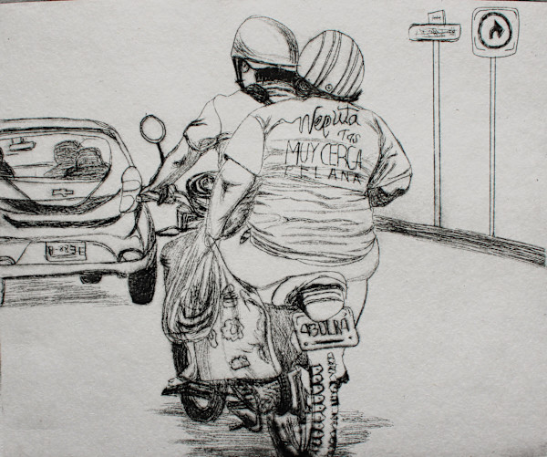 wEpUtA tAS muY cercA pelana by Carlos Chan