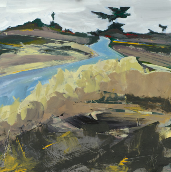 Tilted Plane of Thought by Hélène Scott