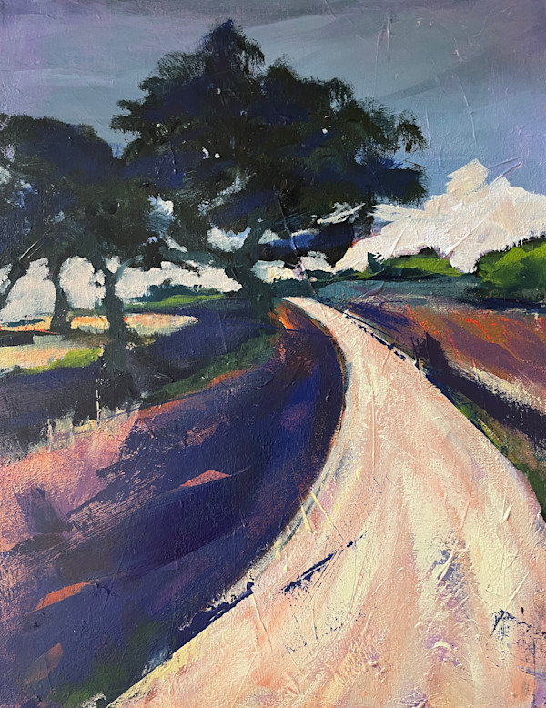 Indigo Stroll by Hélène Scott