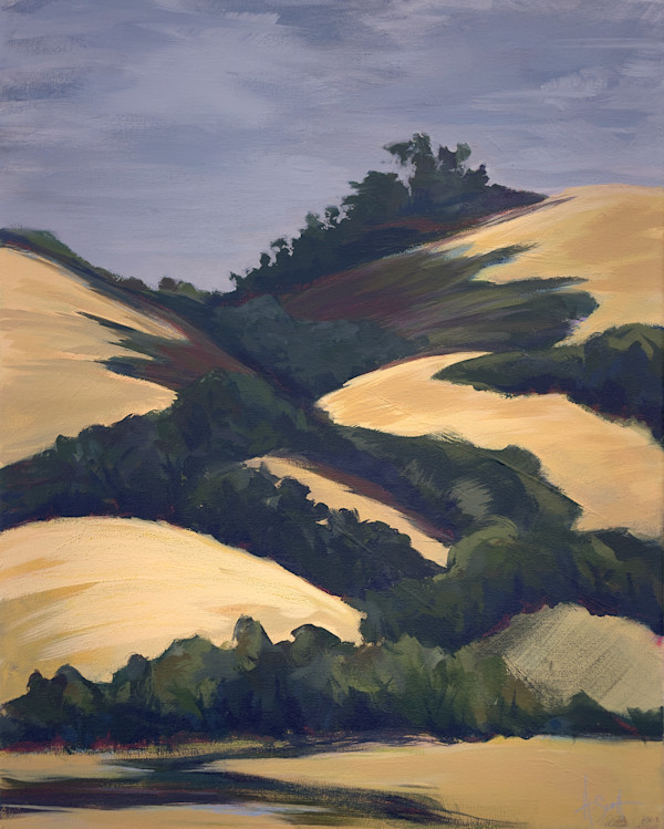 Gold Amongst Trees by Hélène Scott