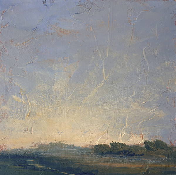 Dawn Flirting with Fog by Hélène Scott