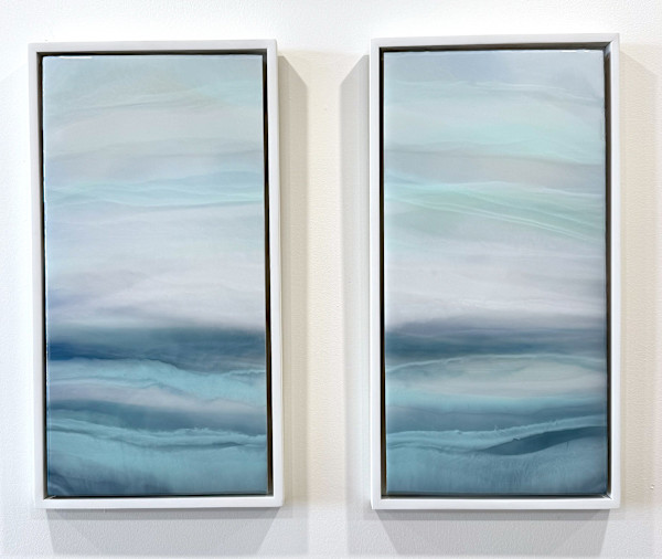 Pale Drift I & II by Brittany Cherkes